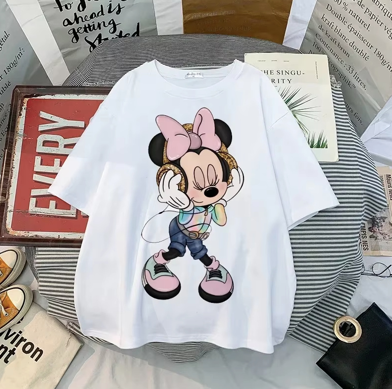 Disney Minnie Damen Shirt Dilara in Weiß