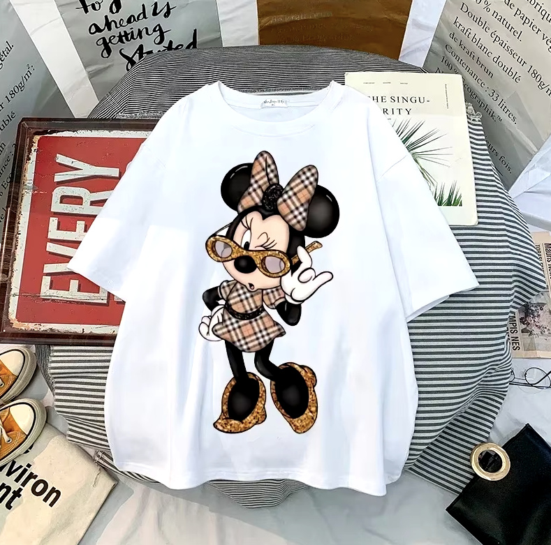 Disney Minnie Damen Shirt Dina in Weiß