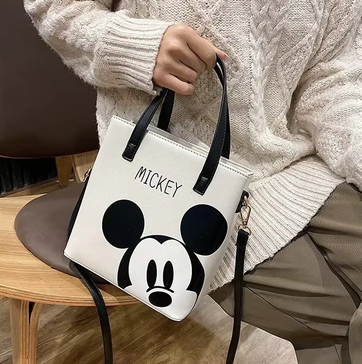 Mickey Cross Body Damen Tasche Creme