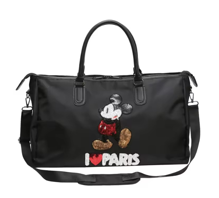 Große Disney Reisetasche in Schwarz