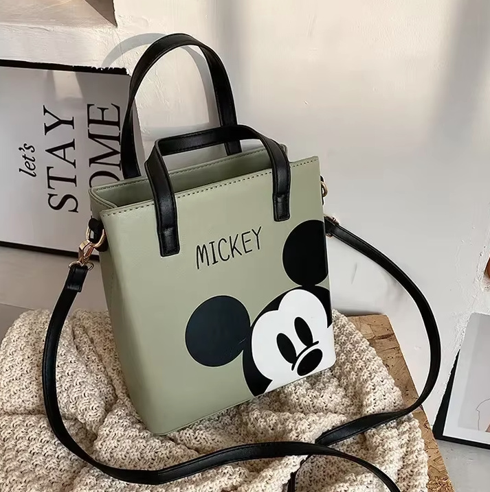 Mickey Cross Body Damen Tasche Grün