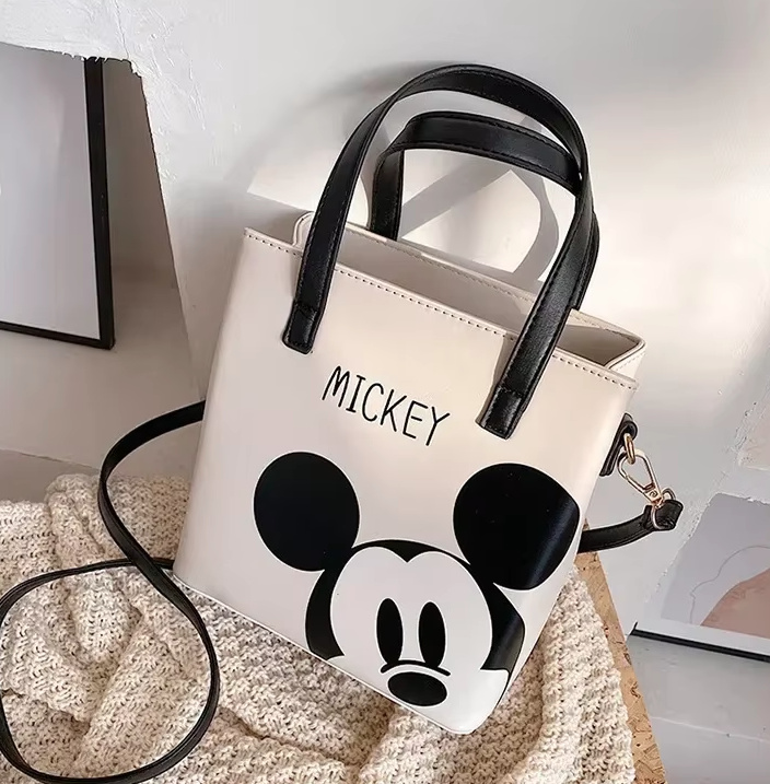 Mickey Cross Body Damen Tasche Creme